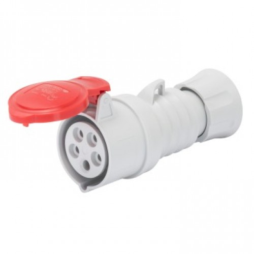 Priza trifazica Gewiss, IP67, mobila, 3P+N+E, 16A, 380-415V, 6H Gewiss GW62031H
