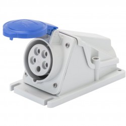 Priza fixa IP44 90 2P+E 16A 230V 6H Gewiss GW62477 Priza fixa IP44 90 2P+E 16A 230V 6H Gewiss GW62477