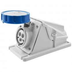 Priza fixa IP67 90 2P+E 16A 230V 6H Gewiss GW62499 Priza fixa IP67 90 2P+E 16A 230V 6H Gewiss GW62499