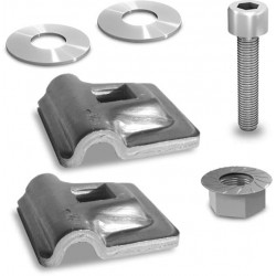Lightning protection clamp Alu 8mm - Double Set ( K2 SYSTEMS - 2002474 ) Lightning protection clamp Alu 8mm - Double Set ( K2 SYSTEMS - 2002474 )